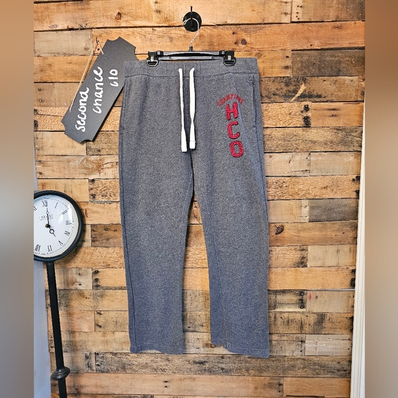 Hollister Other - Hollister Men's Y2K Gray Drawstring Sweatpants Size XL